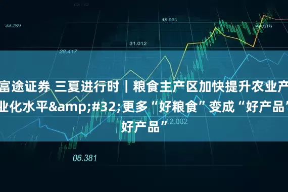 富途证券 三夏进行时｜粮食主产区加快提升农业产业化水平&#32;更多“好粮食”变成“好产品”