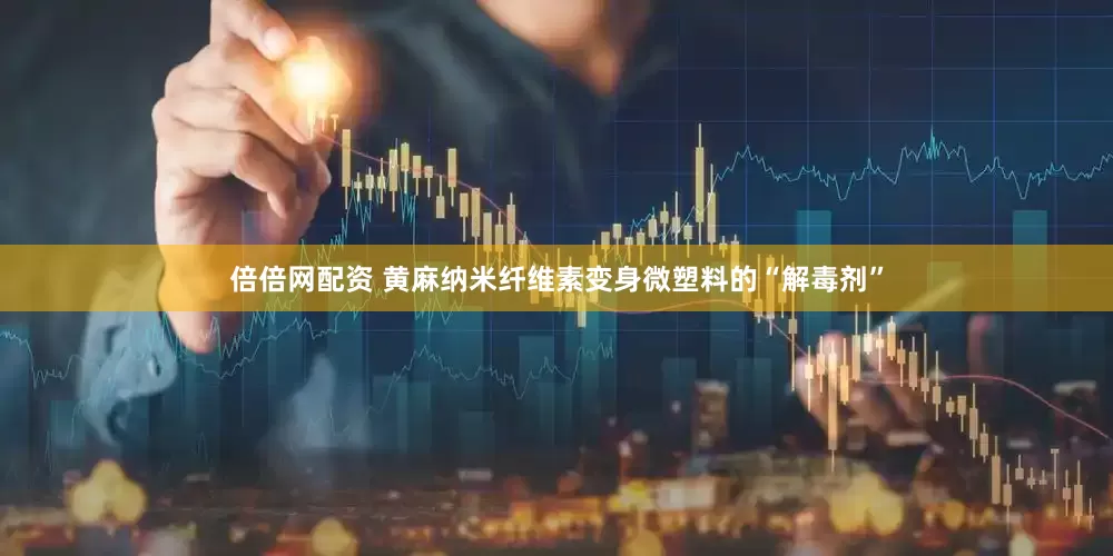 倍倍网配资 黄麻纳米纤维素变身微塑料的“解毒剂”